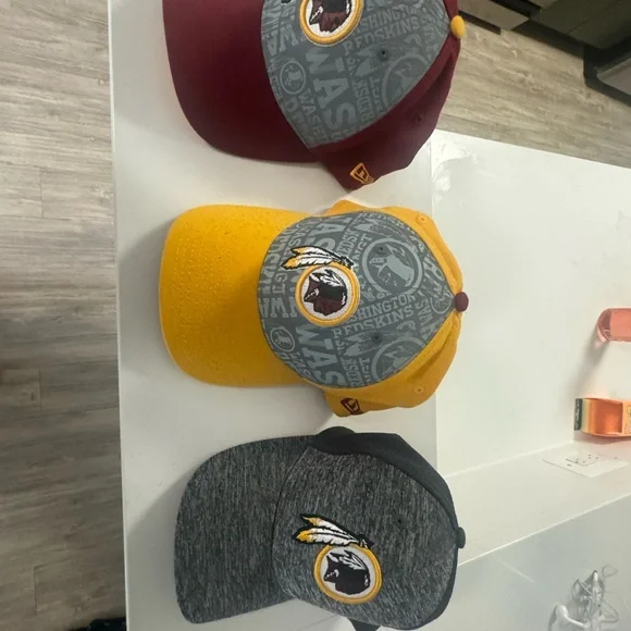 Washington Redskins Team Caps Set - Picture 2 of 4